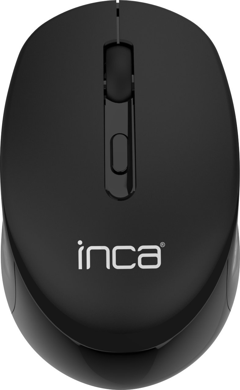 Mysz Inca INCA Maus IWM-243RS 1600 DPI,CANDY DESIGN schwarz, 2,4GHz