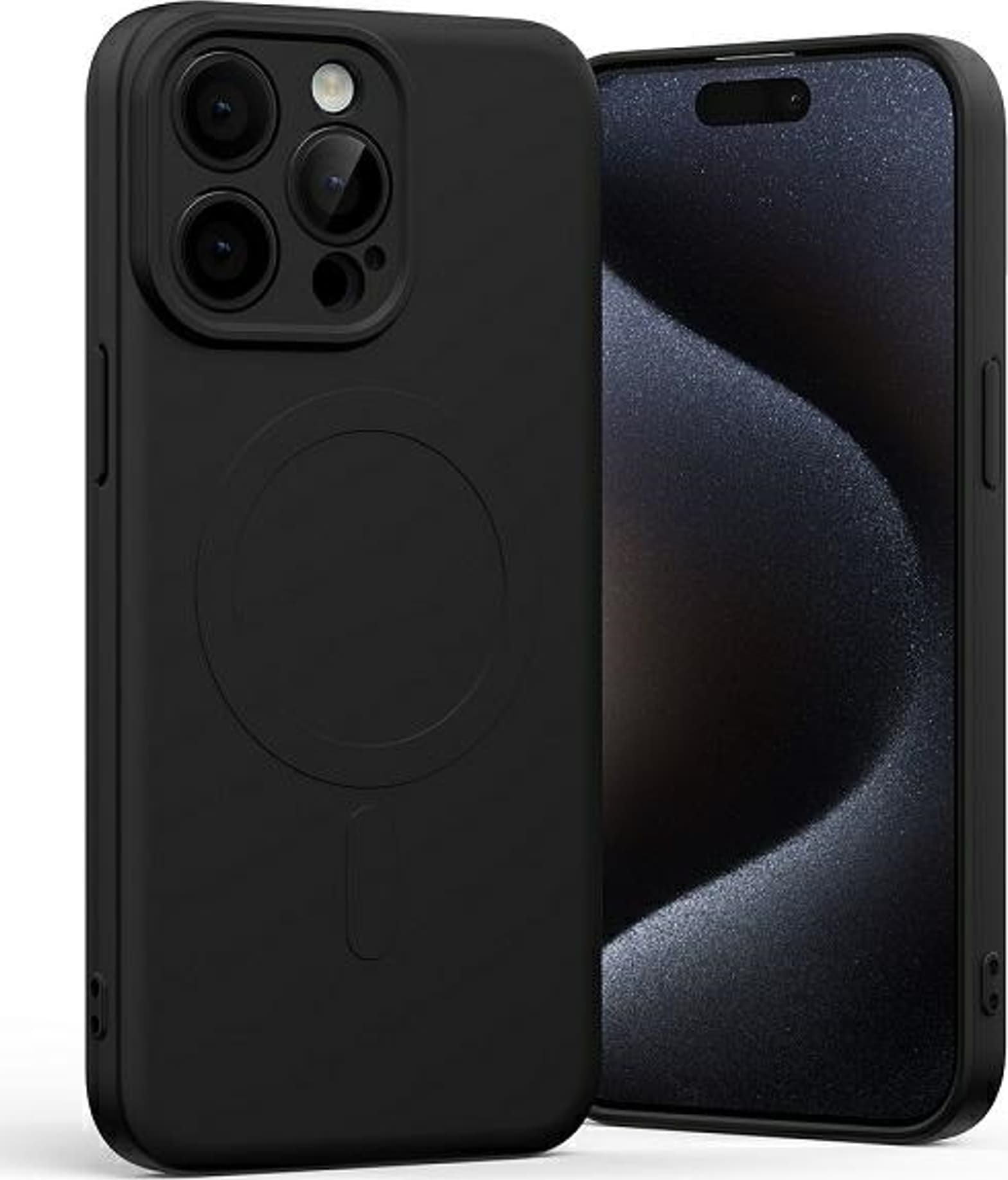 Mercury Mercury MagSafe Semi-Silicone iPhone 15 Pro Max 6,7" czarny/black