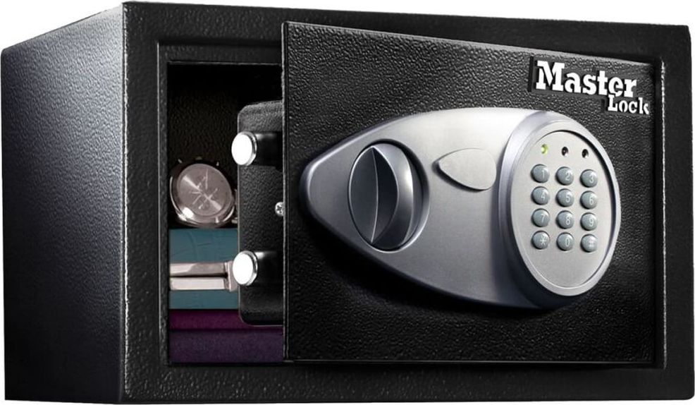 MasterLock Master Lock Cyfrowy sejf na szyfr X055ML, rozmiar średni