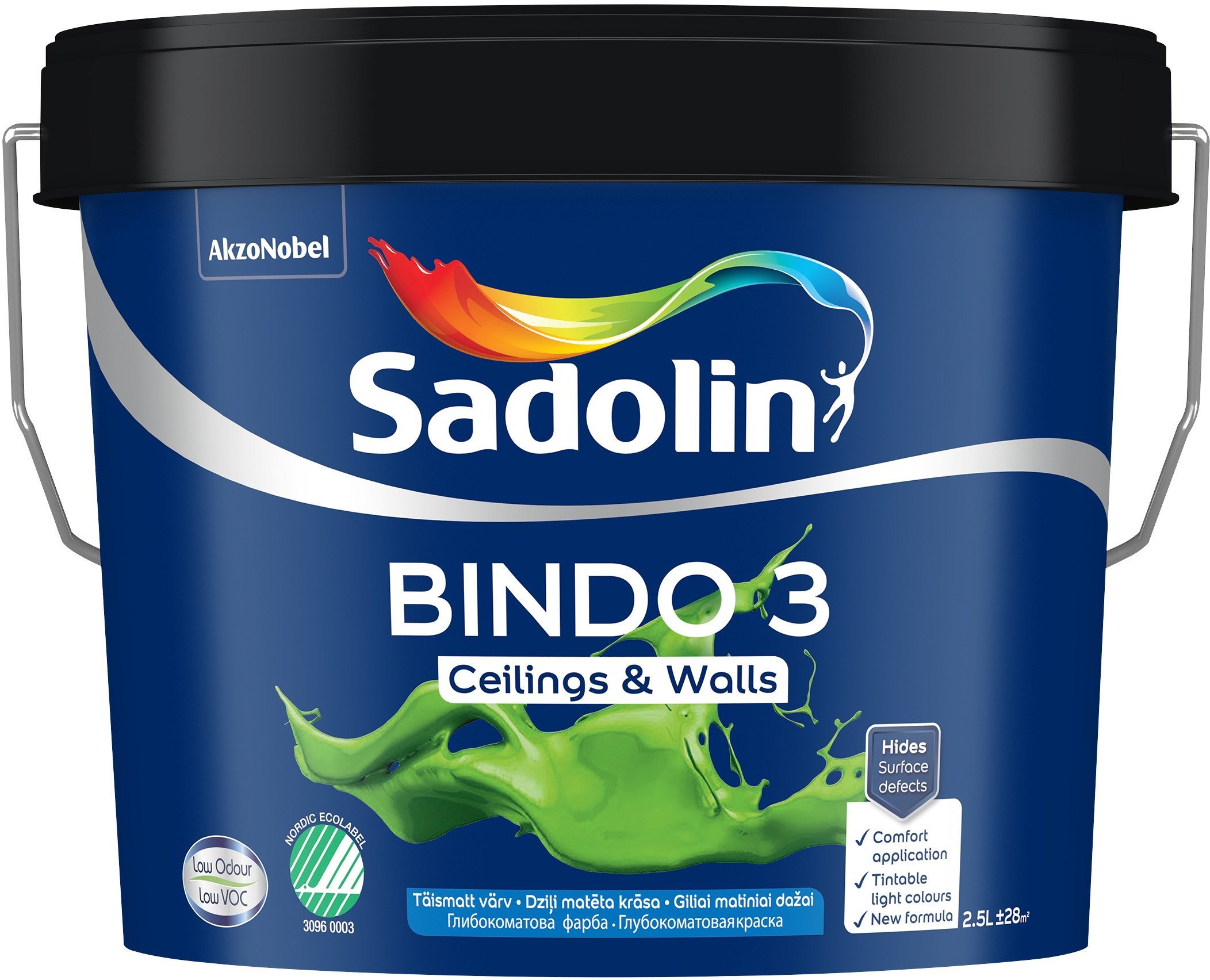 PAINT BINDO 3 BW 2.5L