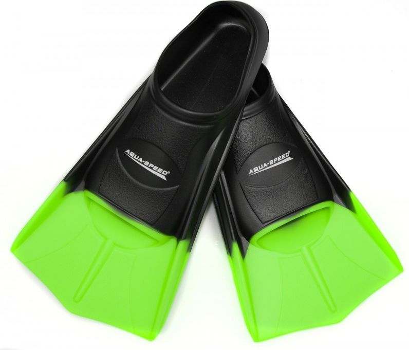 Aqua-Speed Płetwy treningowe czarno-zielone r. 39-40