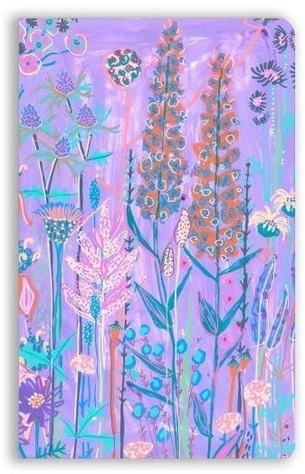 Notatnik B6 linia BR Fioletowy ogród Lucy Innes