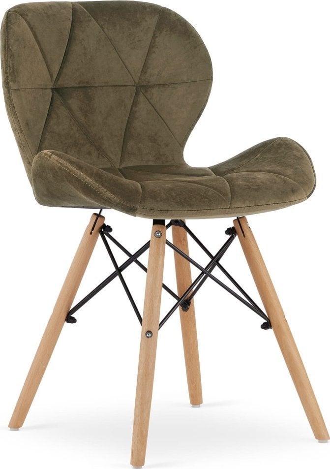 Leobert Krzesło LAGO Aksamit - brąz x 1