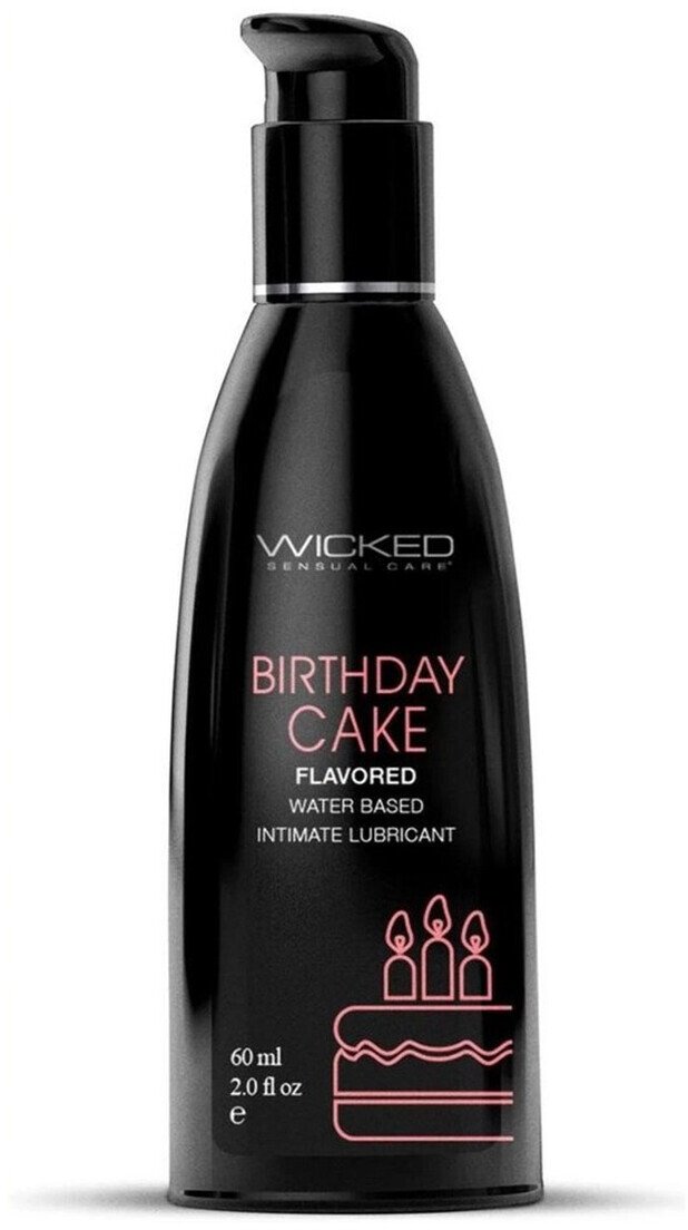 Wicked Water based intimate lubricant lubrykant na bazie wody birthday cake 60ml