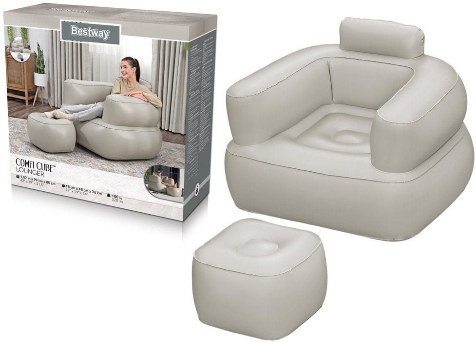 Dmuchany Fotel Jasny Bestway 75137