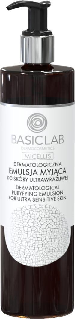 Basiclab Dermatologiczna emulsja myjąca do skóry ultra wrażliwej 300 ml