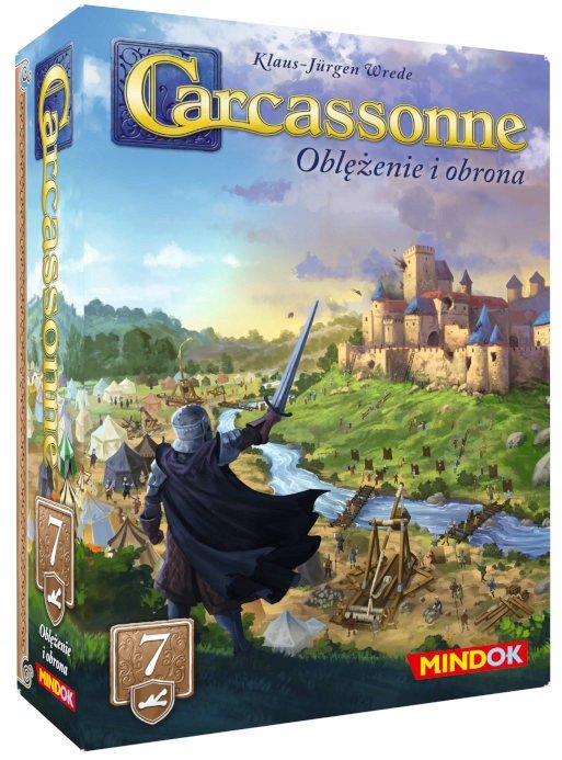 Bard Dodatek do gry Carcassonne: Oblężenie i obrona (trzecia edycja)
