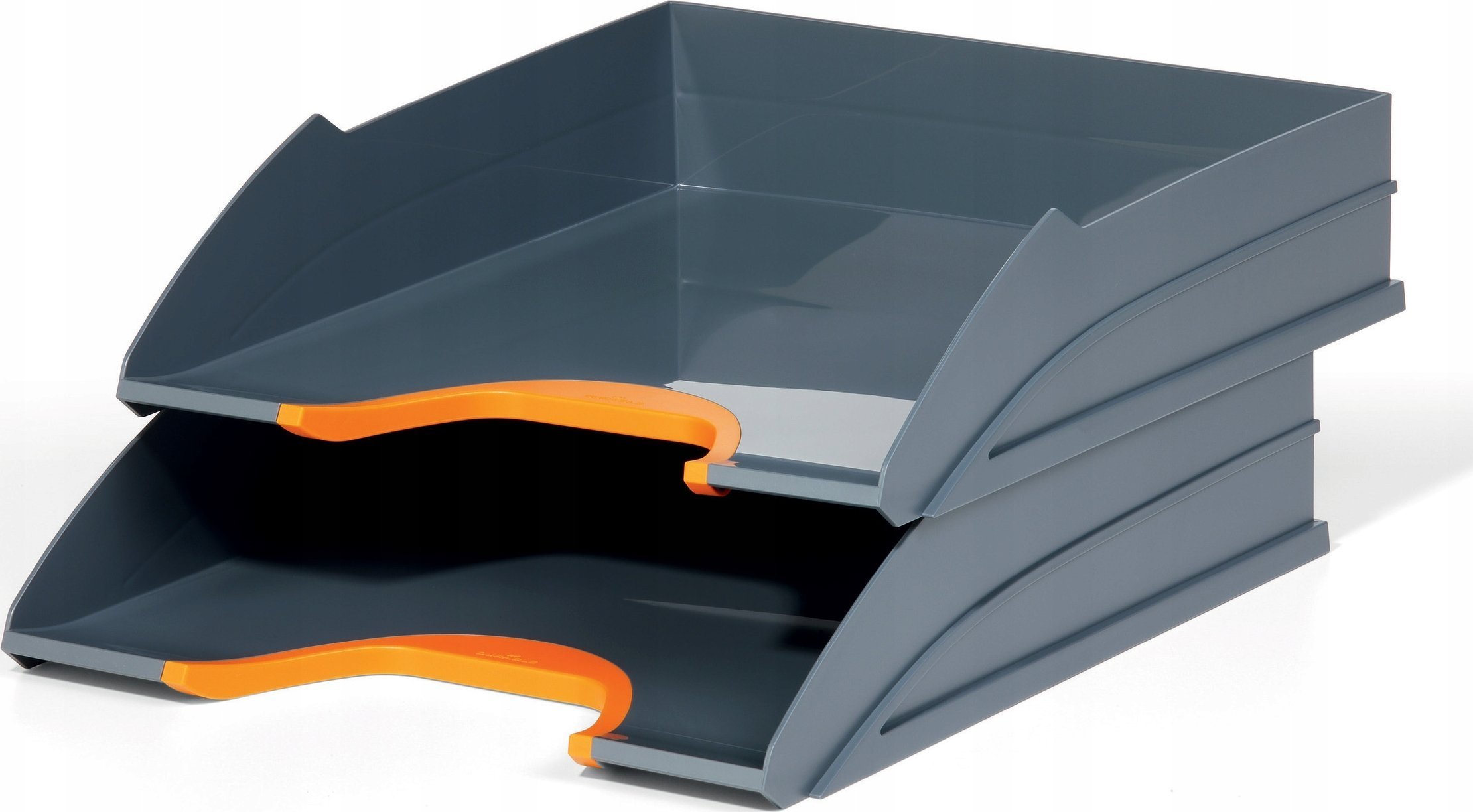 Durable Półka na dokumenty Durable Varicolor A4 szaro-pomarańczowa (2)