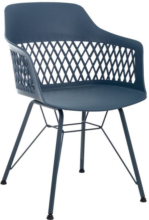 CIEMNONIEBIESKIE KRZESŁO DO SALONU GRETA