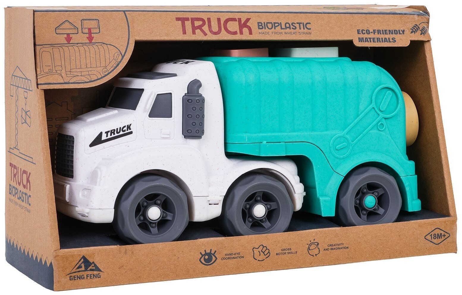 Sferazabawek Pojazd Śmieciarka z Sorterem