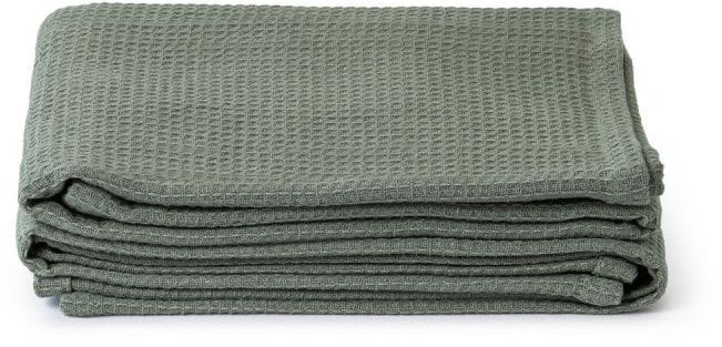 OlsenHome - Vaffel Viskestykker 50x65cm - 2 Pak Duck Green