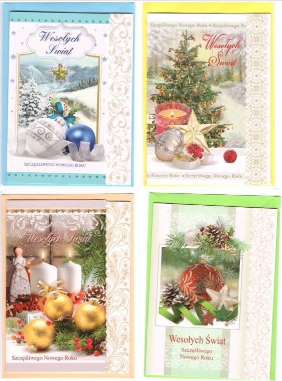 Top Graphic Karnet B6 Boże Narodzenie BNM świeckie (10szt) MIX