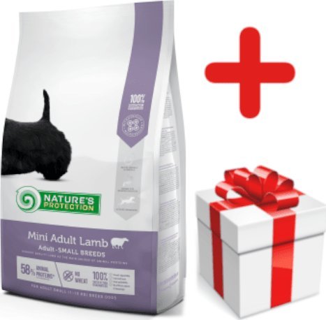 Natures Protection NATURES PROTECTION Mini Adult Lamb 7,5kg + NIESPODZIANKA DLA PSA GRATIS