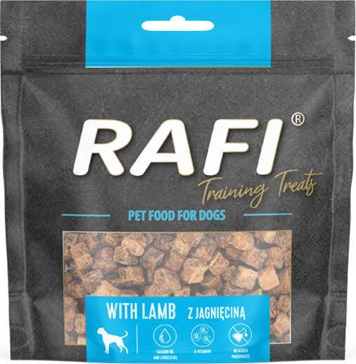 Rafi Training Treats Przysmaki treningowe z jagnięciną dla psa 130 g