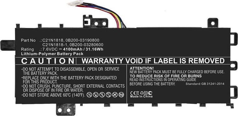 Pamięć do laptopa CoreParts CoreParts MBXAS-BA0279 części zamienne do notatników Bateria