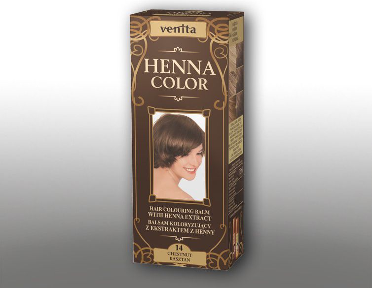 Venita Ziołowe Balsamy Henna Color 14 Kasztan 75ml