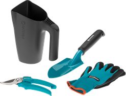 Gardena Zestaw narzędzi ogrodniczych z konewką (08966-30)