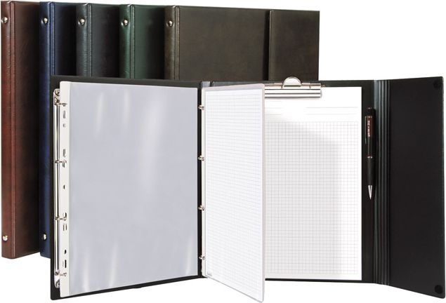 Biurfol Teczka konferencyjna A4, Julia, PCV, granatowy (BF1043)