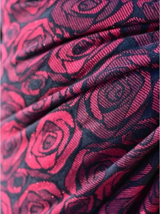 Yaro Slings Chusta tkana Yaro Sling - Roses Duo Red Black Glam Wrap 5 (4.2 m.)
