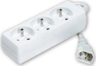 LOGON 3 way power strip for UPS system 1,5 m
