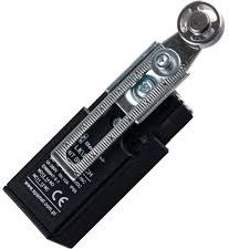 Spamel Łącznik krańcowy 1Z 1R tworzywo dźwignia regulowana z rolką (LK208)