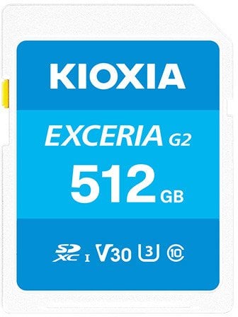 Kioxia Exceria G2 SD Card 512GB