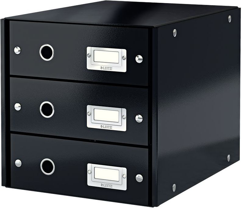 Leitz Pojemnik C&S z 3 szufladami czarny (60480095)