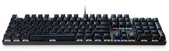 KEYBOARD GS101 BLACK/SILVER/MRGS101-UK MEDIARANGE MRGS101-UK (4260664871156)