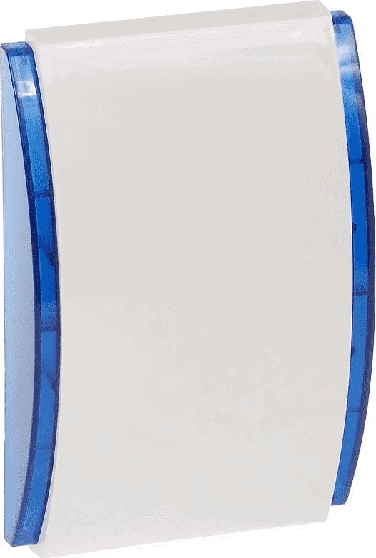 Satel Sygnalizator wewnętrzny akustyczny z zasilaniem awaryjnym podstawa niebieska PIEZO SPW-250 BL