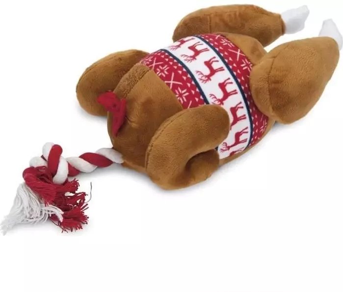 Beeztees Zabawka dla Psa Indyk ze Sznurem 30cm