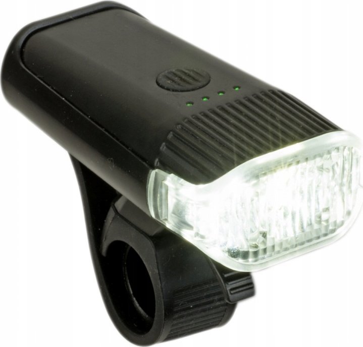 Author Author USB pakraunamas priekinis dviračio žibintas, 800lm, juodas