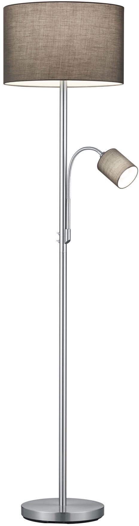 Floor lamp G.LUX, 1 x 300 W, J118, 1 x 40 W, G9, matt chrome, HF-8772