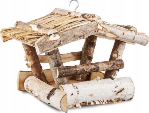 Planta Drewniany karmnik dla ptaków wiszący K2 24 x 20 cm