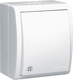 Kontakt-Simon Łącznik krzyżowy IP54 Aquarius biały - AQW7/11