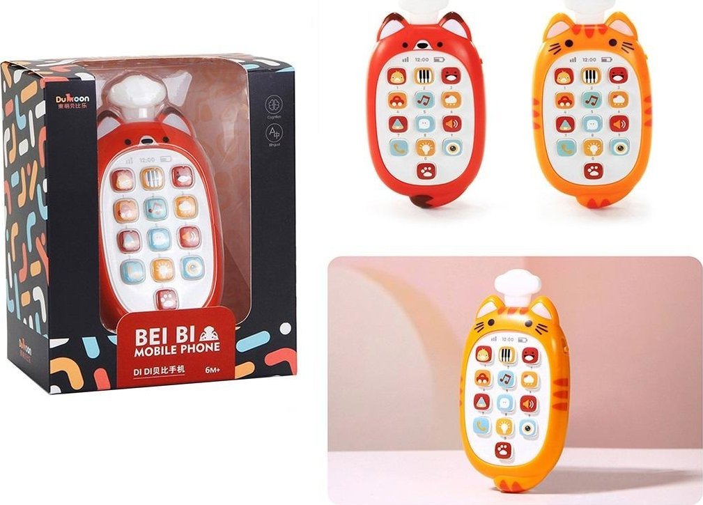 Telefon muzyczny kotek MIX