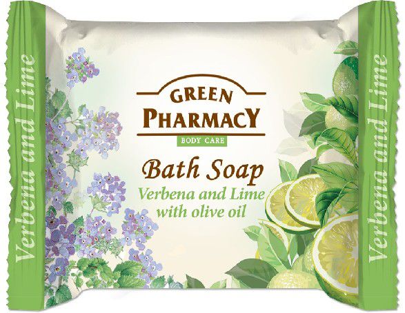 Green Pharmacy Mydło w kostce Body Care Verbena and Lime 100g