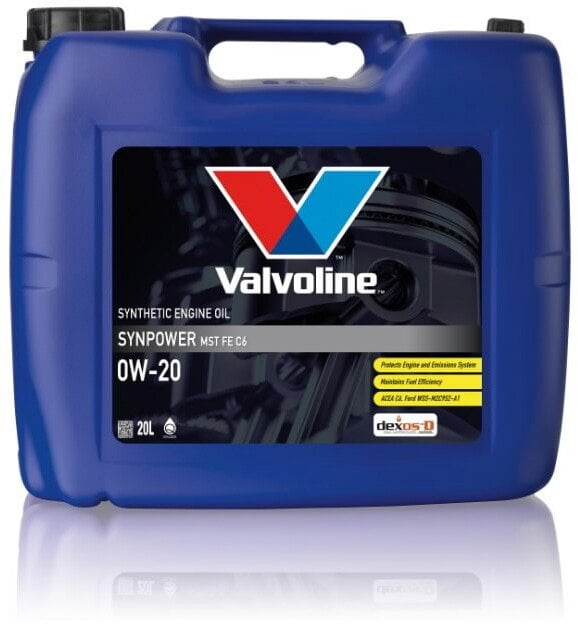 Valvoline Olej silnikowy Synpower MST FE C6 0W20 20LBiB