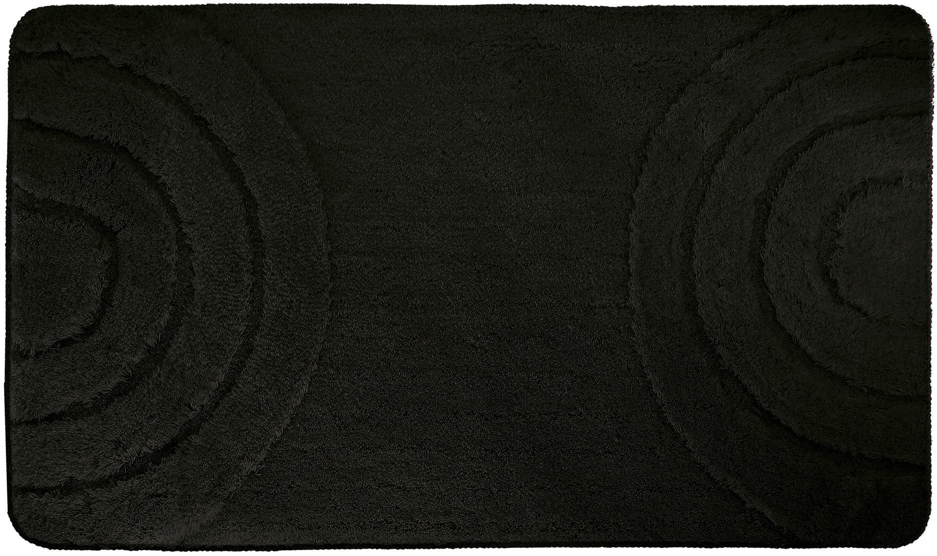 KLEINE WOLKE Bow Dywanik łaz.55x65 czarny