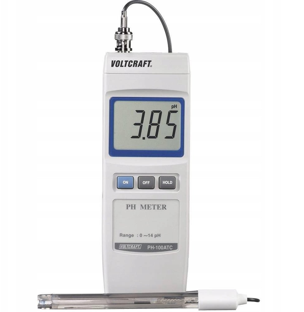 PH-metr Voltcraft PH-100 ATC z kalibracją fabryczną (bez certyfikatu) 101145