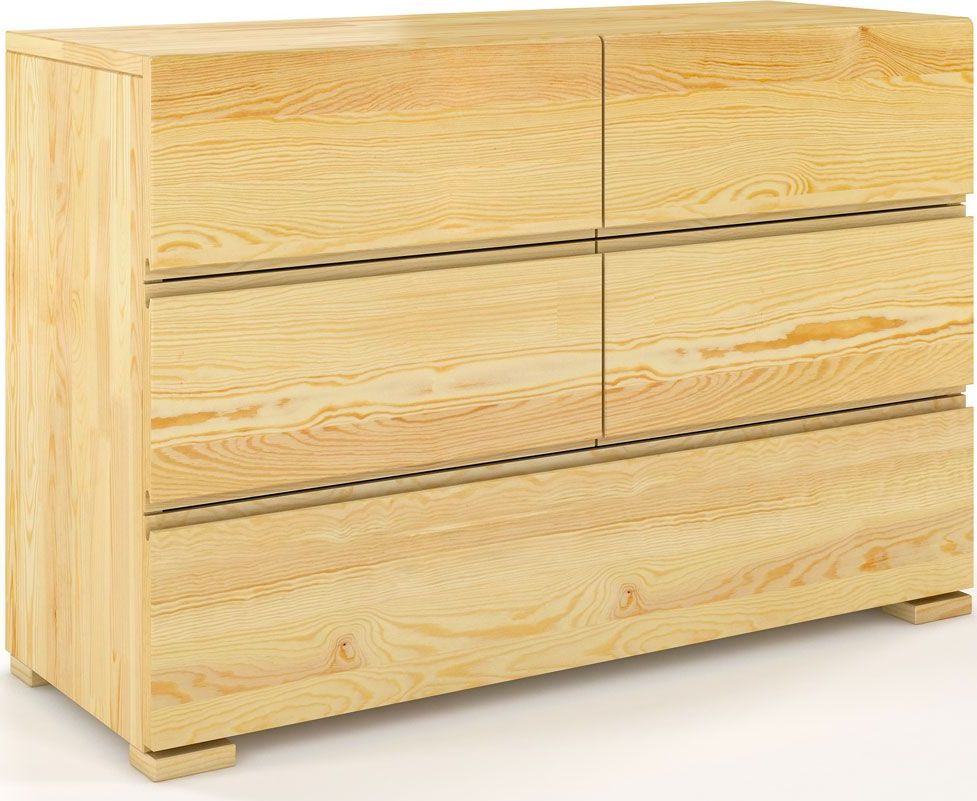 Elior Komoda drewniana z szufladami Verlos 4S - Sosna