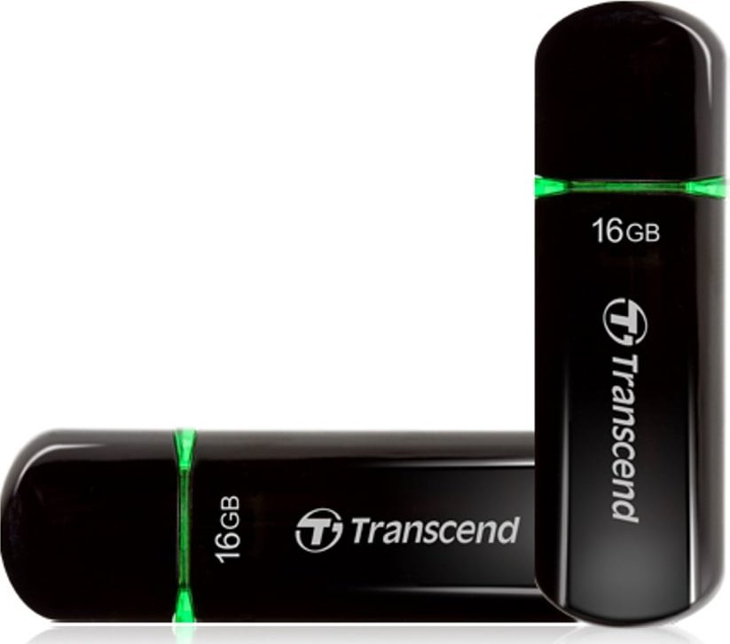 Pendrive Transcend Transcend JetFlash 600 pamięć USB 16 GB USB Typu-A 2.0 Czarny