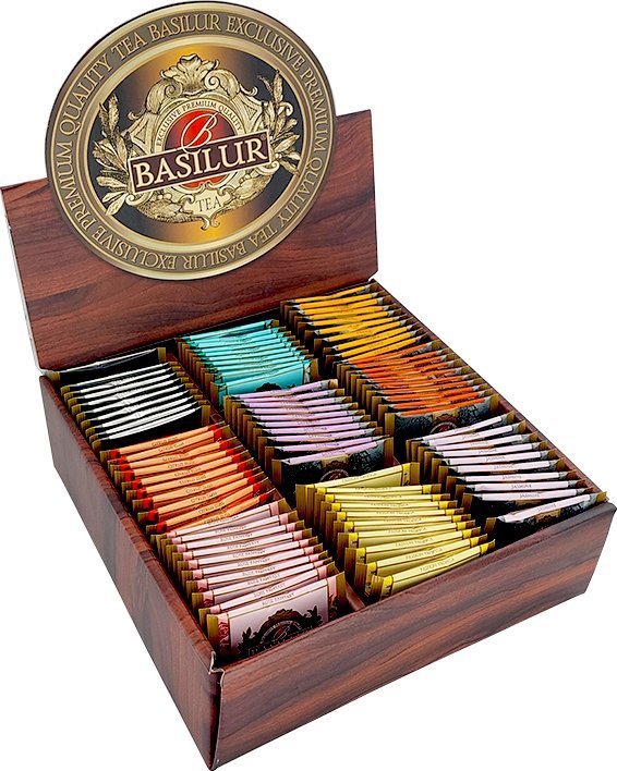 Basilur Herbata BASILUR herbaciarka EARL GREY zestaw 90szt