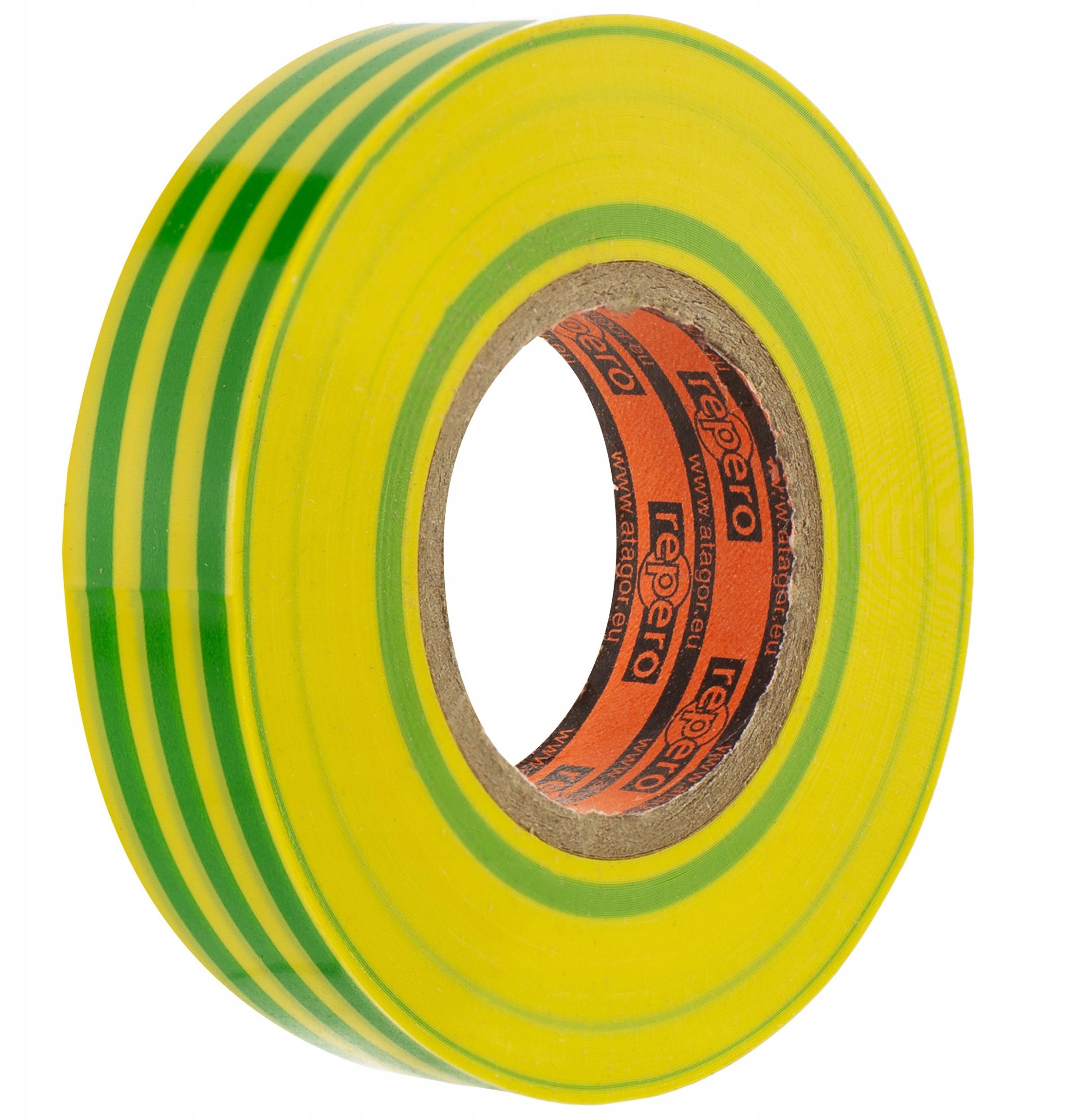 TAŚMA IZOLACYJNA REPERO 701 ŻÓŁTO-ZIELONA 19MMX20M