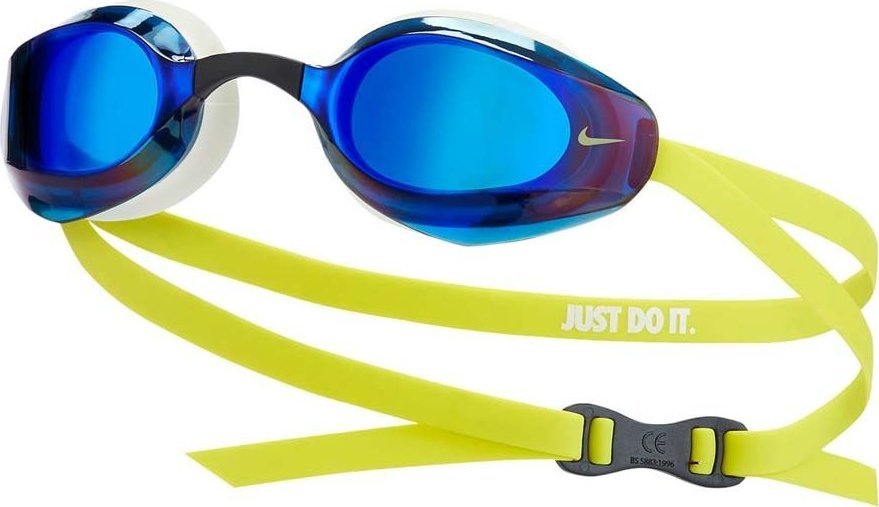 Nike Swim Okulary Pływackie na Basen Nike Vapor Blue Yellow