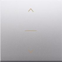 Kontakt-Simon Klawisz do przycisku żaluzjowego SZW1KM Simon 54 pojedynczy srebrny mat (DKZW1K/43)