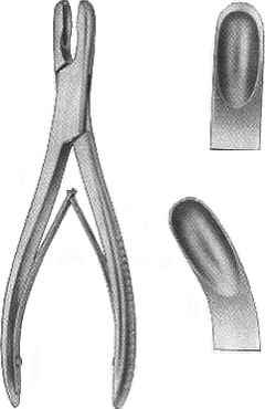 Ratujesz Odgryzacz kostny typ Luer 17 cm