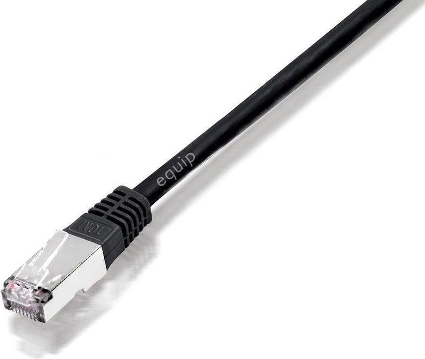 Equip RJ-45/RJ-45 kat.5e F/UTP Czarny 20m (625459)