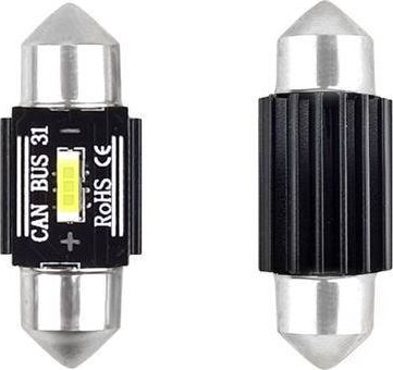 AMiO LED CANBUS 1 SMD UltraBright 1860 Festoon 31mm White 12V/24V