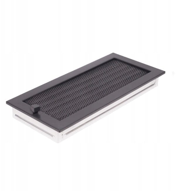 GRATE GRAPHITE 170X370 WITH BLIND