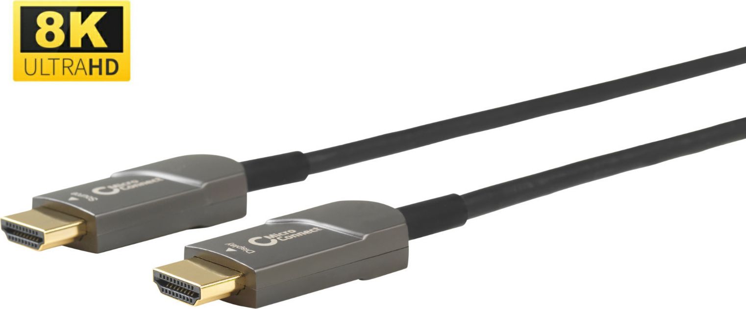 Kabel MicroConnect HDMI - HDMI 30m czarny (HDM191930V2.1OP)